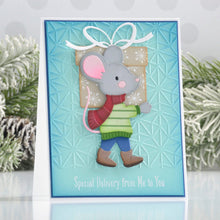 Cargar imagen en el visor de la galería, Monoline Stars Embossing Folder from the Dancin' Christmas Collection