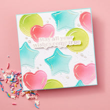 Cargar imagen en el visor de la galería, PARTY BALLOONS 3D EMBOSSING FOLDER FROM THE BIRTHDAY BASH COLLECTION BY SIMON HURLEY