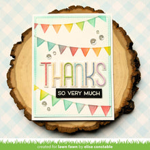 Cargar imagen en el visor de la galería, giant outlined thanks -  Lawn fawn