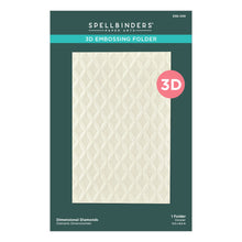 Cargar imagen en el visor de la galería, Dimensional Diamonds 3D Embossing Folder