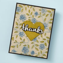 Cargar imagen en el visor de la galería, FLOWERS & FOLIAGE 3D EMBOSSING FOLDER FROM THE FROM THE GARDEN COLLECTION BY WENDY VECCHI