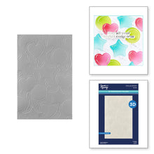 Cargar imagen en el visor de la galería, PARTY BALLOONS 3D EMBOSSING FOLDER FROM THE BIRTHDAY BASH COLLECTION BY SIMON HURLEY