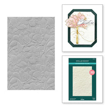 Cargar imagen en el visor de la galería, Amaryllis Garden 3D Embossing Folder from the Amaryllis Christmas Collection by Yana Smakula