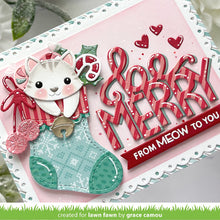 Cargar imagen en el visor de la galería, Christmas stocking- Lawn fawn