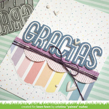 Cargar imagen en el visor de la galería, giant outlined gracias - Lawn fawn