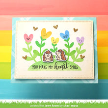 Cargar imagen en el visor de la galería, Heart garden stencil - LawnFawn