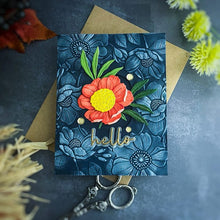 Cargar imagen en el visor de la galería, Fresh Picked Floral Frame 3D Embossing Folder from the Woodland Tales Collection