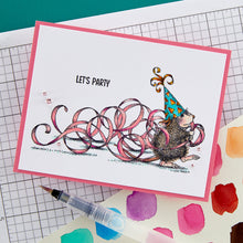 Cargar imagen en el visor de la galería, Party Streamers Cling Rubber Stamp -Spellbinders