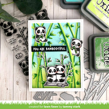 Cargar imagen en el visor de la galería, i heart pandas coloring stencils - Lawn Fawn