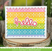 Cargar imagen en el visor de la galería, scripty hello outline add-on - lawn fawn