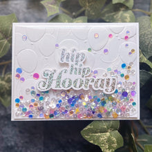 Cargar imagen en el visor de la galería, Floating Balloons 3D Embossing Folder from the It’s My Party Too Collection