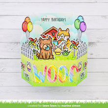 Cargar imagen en el visor de la galería, Yappy birthday ( sello y troquel) - Lawn fawn