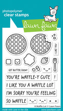 Cargar imagen en el visor de la galería, A waffle lot- LawnFawn

