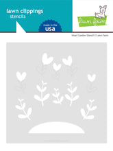 Cargar imagen en el visor de la galería, Heart garden stencil - LawnFawn