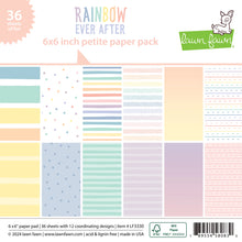 Cargar imagen en el visor de la galería, Rainbow ever after petite paper pack -  Lawn fawn
