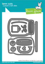 Cargar imagen en el visor de la galería, Build-a-drink mason jar add-on - Lawn fawn