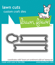 Cargar imagen en el visor de la galería, Treat cart sentiment add-on -  Lawn fawn