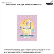 Cargar imagen en el visor de la galería, Build-a-drink mason jar add-on: lantern -  Lawn fawn