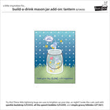 Cargar imagen en el visor de la galería, Build-a-drink mason jar add-on: lantern -  Lawn fawn
