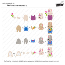 Cargar imagen en el visor de la galería, build-a-bunny- Lawn Fawn