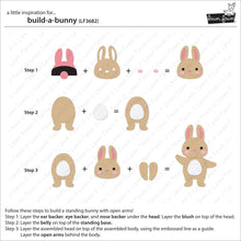 Cargar imagen en el visor de la galería, build-a-bunny- Lawn Fawn