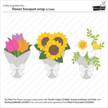 Cargar imagen en el visor de la galería, Flower bouquet wrap -  Lawn fawn