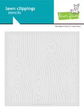 Cargar imagen en el visor de la galería, Woodgrain stencil - lawn fawn