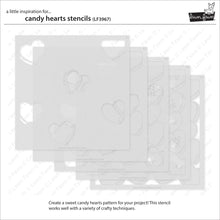 Cargar imagen en el visor de la galería, Candy hearts stencils- Lawn Fawn