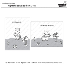 Cargar imagen en el visor de la galería, highland cows! add-on - lawn fawn