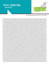 Cargar imagen en el visor de la galería, bee happy background stencils - Lawn fawn