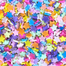 Cargar imagen en el visor de la galería, rainbow star clay pieces Lawn fawn