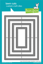 Cargar imagen en el visor de la galería, Large stitched rectangle stackables - Law Fawn