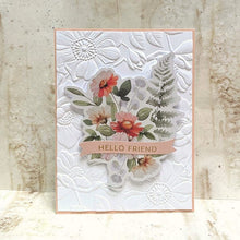 Cargar imagen en el visor de la galería, Fresh Picked Floral Frame 3D Embossing Folder from the Woodland Tales Collection