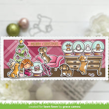 Cargar imagen en el visor de la galería, Little snow globe: dog (sello y troquel) - Lawn fawn