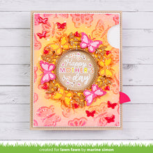 Cargar imagen en el visor de la galería, butterfly background stencils - Lawn fawn