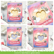Cargar imagen en el visor de la galería, Magic iris heart add-on - LawnFawn
