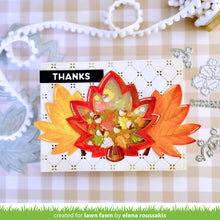 Cargar imagen en el visor de la galería, Stitched maple leaf frame - Lawn Fawn