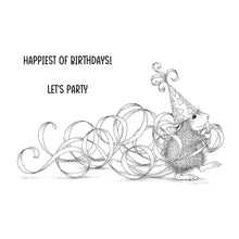 Cargar imagen en el visor de la galería, Party Streamers Cling Rubber Stamp -Spellbinders