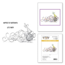 Cargar imagen en el visor de la galería, Party Streamers Cling Rubber Stamp -Spellbinders