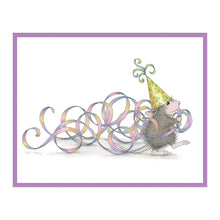 Cargar imagen en el visor de la galería, Party Streamers Cling Rubber Stamp -Spellbinders