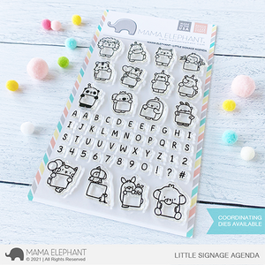 Little Signage Agenda - Mama Elephant