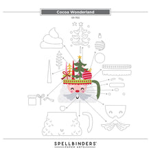 Cargar imagen en el visor de la galería, Cocoa Wonderland Etched Dies - spellbinders