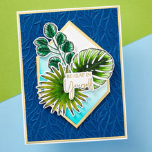 Cargar imagen en el visor de la galería, LEAFY HELIX EMBOSSING FOLDER FROM THE PROPAGATION GARDEN COLLECTION BY ANNIE WILLIAMS