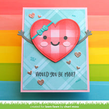 Cargar imagen en el visor de la galería, Stitched happy heart - LawnFawn