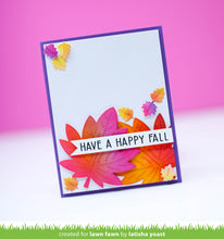 Cargar imagen en el visor de la galería, Stitched maple leaf frame - Lawn Fawn