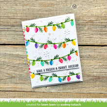 Cargar imagen en el visor de la galería, String of lights background stencils - Lawn fawn