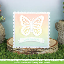 Cargar imagen en el visor de la galería, ta-da! diorama! butterfly window add-on -  Lawn fawn
