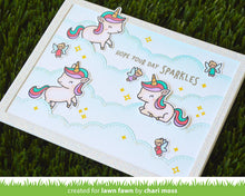 Cargar imagen en el visor de la galería, Puffy cloud backdrop: landscape - Lawn Fawn