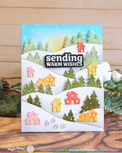 Cargar imagen en el visor de la galería, Snowy Hills Add-on Die - Waffle Flower