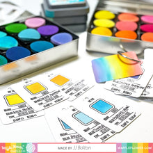 Cargar imagen en el visor de la galería, Ink Pad Swatching Stamp Set - Waffle Flower